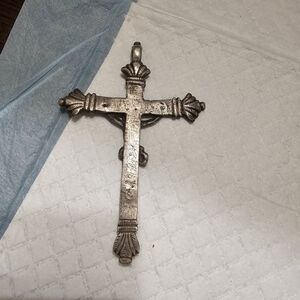 Elegant Silver Antique Cross